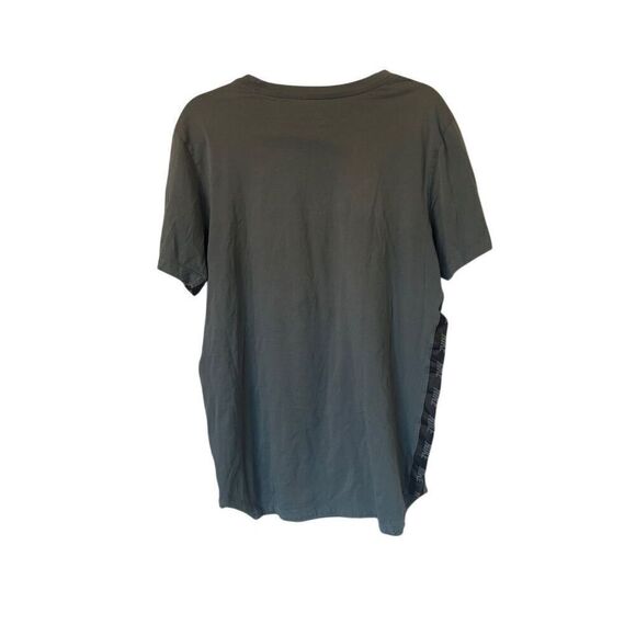 Nike Men's Graphic Print Tee Gray Size L Classic Logo - Picture 2 of 7